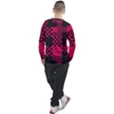 Cube-square-block-shape-creative Men s Long Sleeve Raglan Tee View2