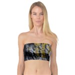 Rock Wall Crevices Geology Pattern Shapes Texture Bandeau Top