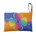Illustration Abstract Background Pattern Rainbow Color Foldable Grocery Recycle Bag View3