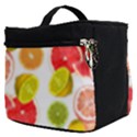 Citrus Fruit Seamless Pattern Make Up Travel Bag (Small) View2