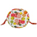 Citrus Fruit Seamless Pattern Drawstring Bucket Bag View3