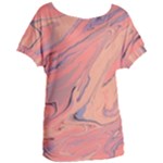 Illustration Background Light Abstract Texture Women s Oversized Tee
