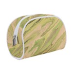 Green Pattern Texture Marble Make Up Case (Small)