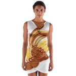 IM Fourth Dimension Colour 50 Wrap Front Bodycon Dress