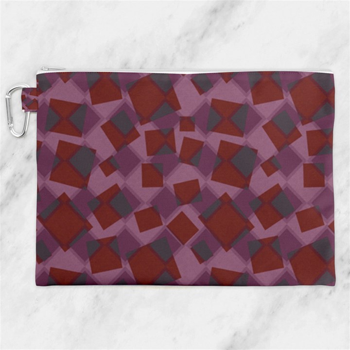 Illustration Art Background Pattern Texture Design Canvas Cosmetic Bag (XXL)