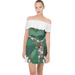 IM Fourth Dimension Colour 76 Off Shoulder Chiffon Dress
