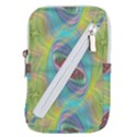 Ellipse Pattern Elliptical Abstract Belt Pouch Bag (Small) View1