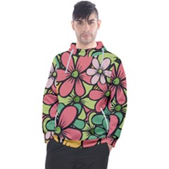 Flowers-27 Men s Pullover Hoodie
