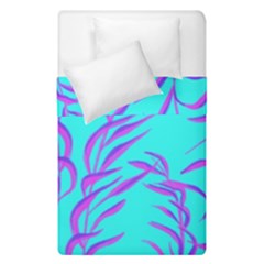 Branches Leaves Colors Summer Duvet Cover Double Side (single Size)