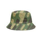 Camouflage Pattern Background Inside Out Bucket Hat (Kids)
