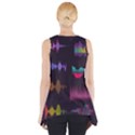 Colorful-sound-wave-set Side Drop Tank Tunic View2