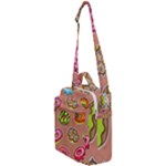 Doughnut Doodle Colorful Seamless Pattern Crossbody Day Bag