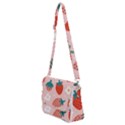 Strawberry-seamless-pattern Shoulder Bag with Back Zipper View2