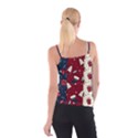 Flat Design Christmas Pattern Collection Art Spaghetti Strap Top View2