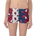 Flat Design Christmas Pattern Collection Art Reversible Boyleg Bikini Bottoms View3