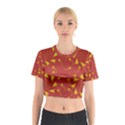 Background Pattern Texture Design Cotton Crop Top View1