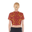Background Pattern Texture Design Cotton Crop Top View2