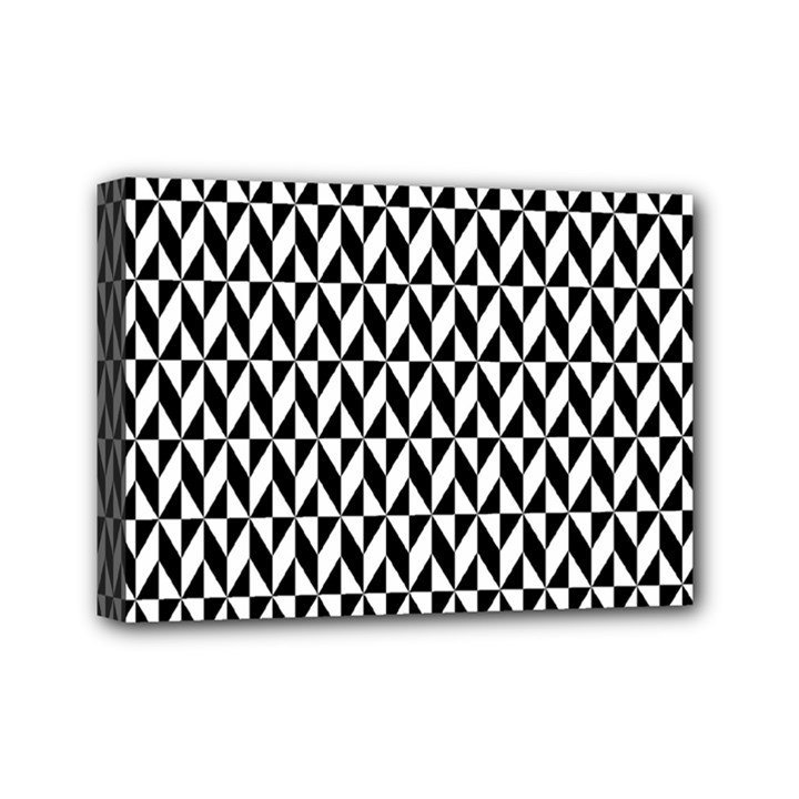 Seamless Abstract Geometric Pattern Background Mini Canvas 7  x 5  (Stretched)