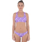 Unicorn Butterfly Cross Back Hipster Bikini Set