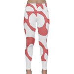 Abstract Pattern Red Swirl T- Shirt Abstract Pattern Red Swirl T- Shirt Lightweight Velour Classic Yoga Leggings