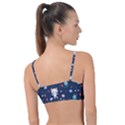 Cute-astronaut-cat-with-star-galaxy-elements-seamless-pattern Knot Up Bikini Top View2