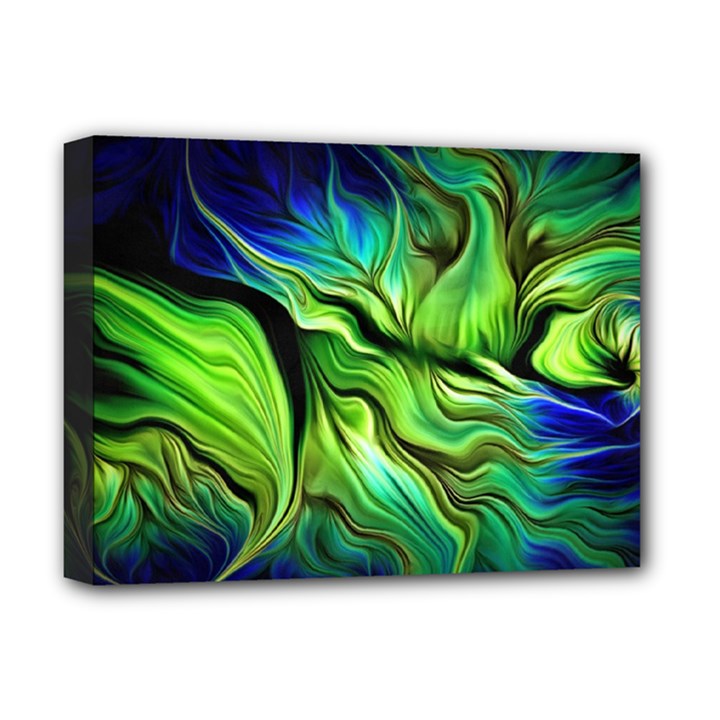 Fractal Art Pattern Abstract Deluxe Canvas 16  x 12  (Stretched) 
