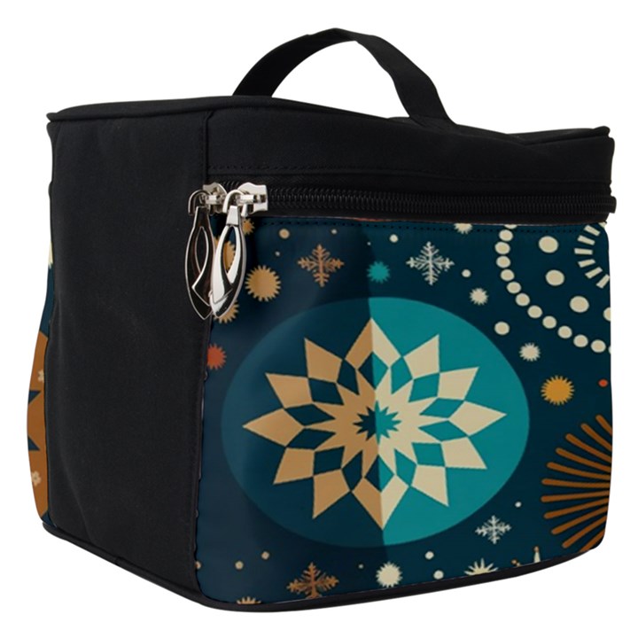 Abstract Pattern Make Up Travel Bag (Small)