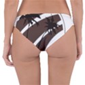 Palm Tree Design-01 (1) Reversible Hipster Bikini Bottoms View2