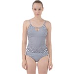 Hexagon Honeycombs Pattern Structure Abstract Cut Out Top Tankini Set