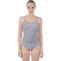 Hexagon Honeycombs Pattern Structure Abstract Cut Out Top Tankini Set View1