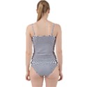 Hexagon Honeycombs Pattern Structure Abstract Cut Out Top Tankini Set View2