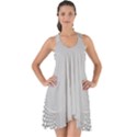 Hexagon Honeycombs Pattern Structure Abstract Show Some Back Chiffon Dress View1