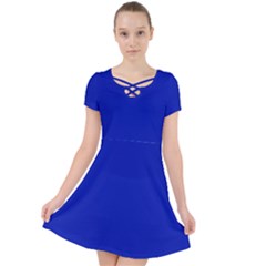 Zaffre Blue	 - 	caught In A Web Dress