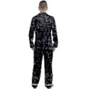 E=mc2 Text Science Albert Einstein Formula Mathematics Physics Men s Long Sleeve Satin Pajamas Set View2
