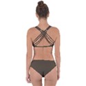 Dark Mocha	 - 	Criss Cross Bikini Set View2