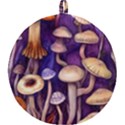 Whimsical Forest Mushroom Round Trivet View1