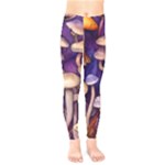 Whimsical Forest Mushroom Kids  Classic Winter Leggings