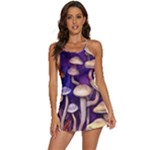 Whimsical Forest Mushroom 2-in-1 Flare Activity Dress