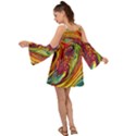 Liquid Art Pattern - Abstract Art Boho Dress View2