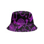 Telegram Pattern Art Patterns Bucket Hat (Kids)