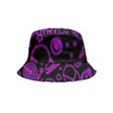 Telegram Pattern Art Patterns Bucket Hat (Kids) View2