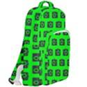 Modern Chic Vector Camera Illustration Pattern Double Compartment Backpack View2