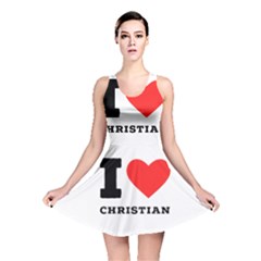 I Love Christian Reversible Skater Dress