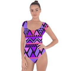 Seamless-101 Short Sleeve Leotard 