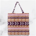 Print Pattern Design Vintage Grocery Tote Bag View1
