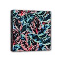 Leaves Leaf Pattern Patterns Colorfu Mini Canvas 4  x 4  (Stretched) View1