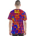 Geometric Pattern Colorful Fluorescent Background Men s Sport Mesh Tee View2