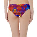 Geometric Pattern Colorful Fluorescent Background Hipster Bikini Bottoms View2