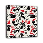Cute Christmas Seamless Pattern Vector Mini Canvas 6  x 6  (Stretched)