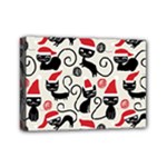Cute Christmas Seamless Pattern Vector Mini Canvas 7  x 5  (Stretched)